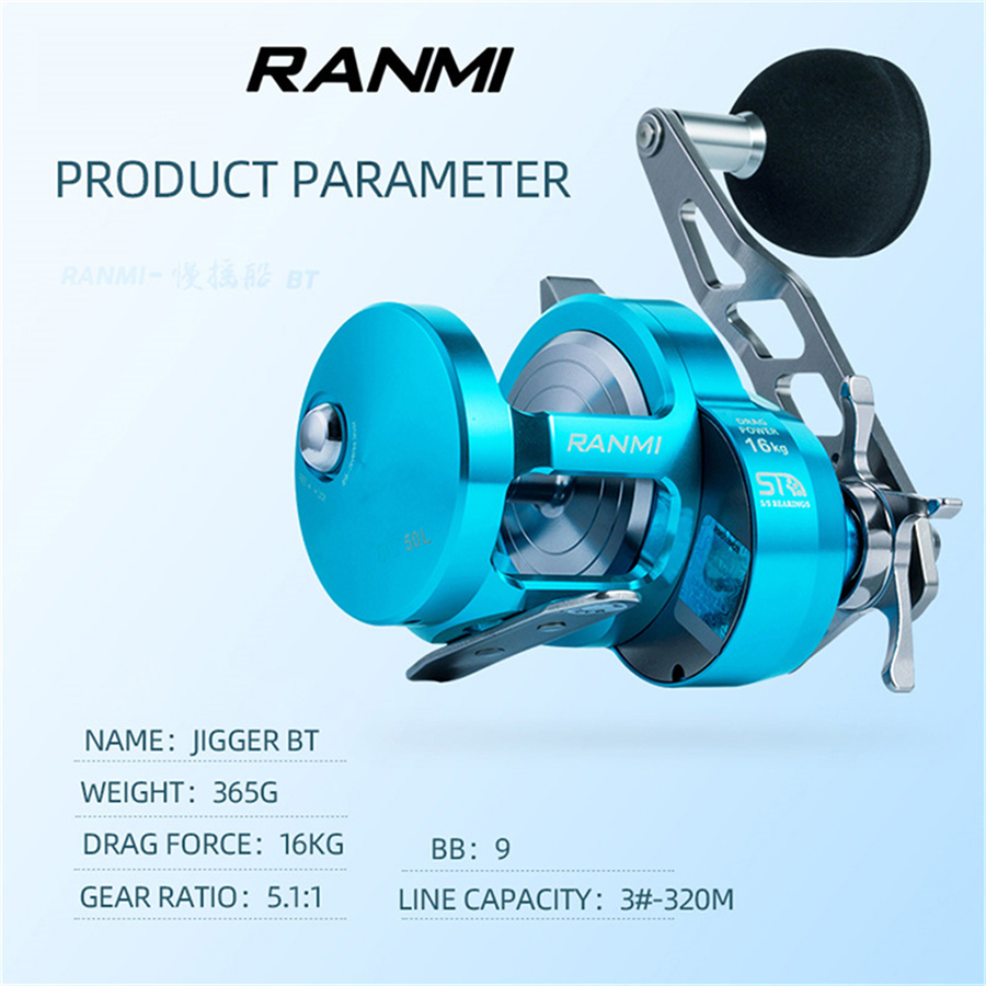 RYOBI RANMI BT50 スロージギングホイール 最 - Trolling Reel のレビューと価格