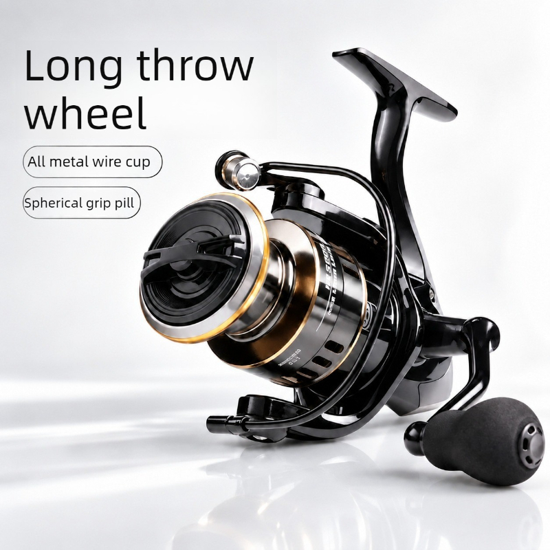 ルアー釣り用、オールメタル製スピニングリール。遠投が可能なス - Trolling Reel のレビューと価格