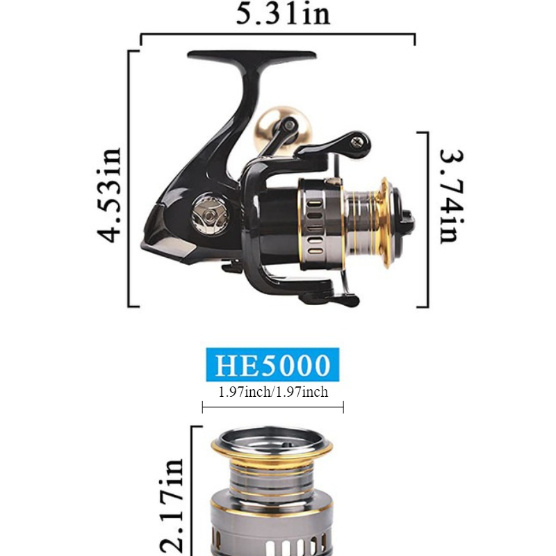 ルアー釣り用、オールメタル製スピニングリール。遠投が可能なス - Trolling Reel のレビューと価格
