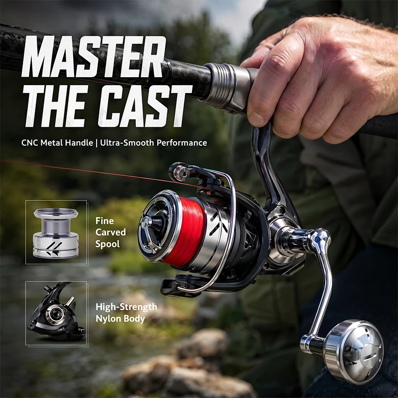 DEUKIO メタルノブ釣りリールスピニングリール最大ドラッ - Trolling Reel のレビューと価格