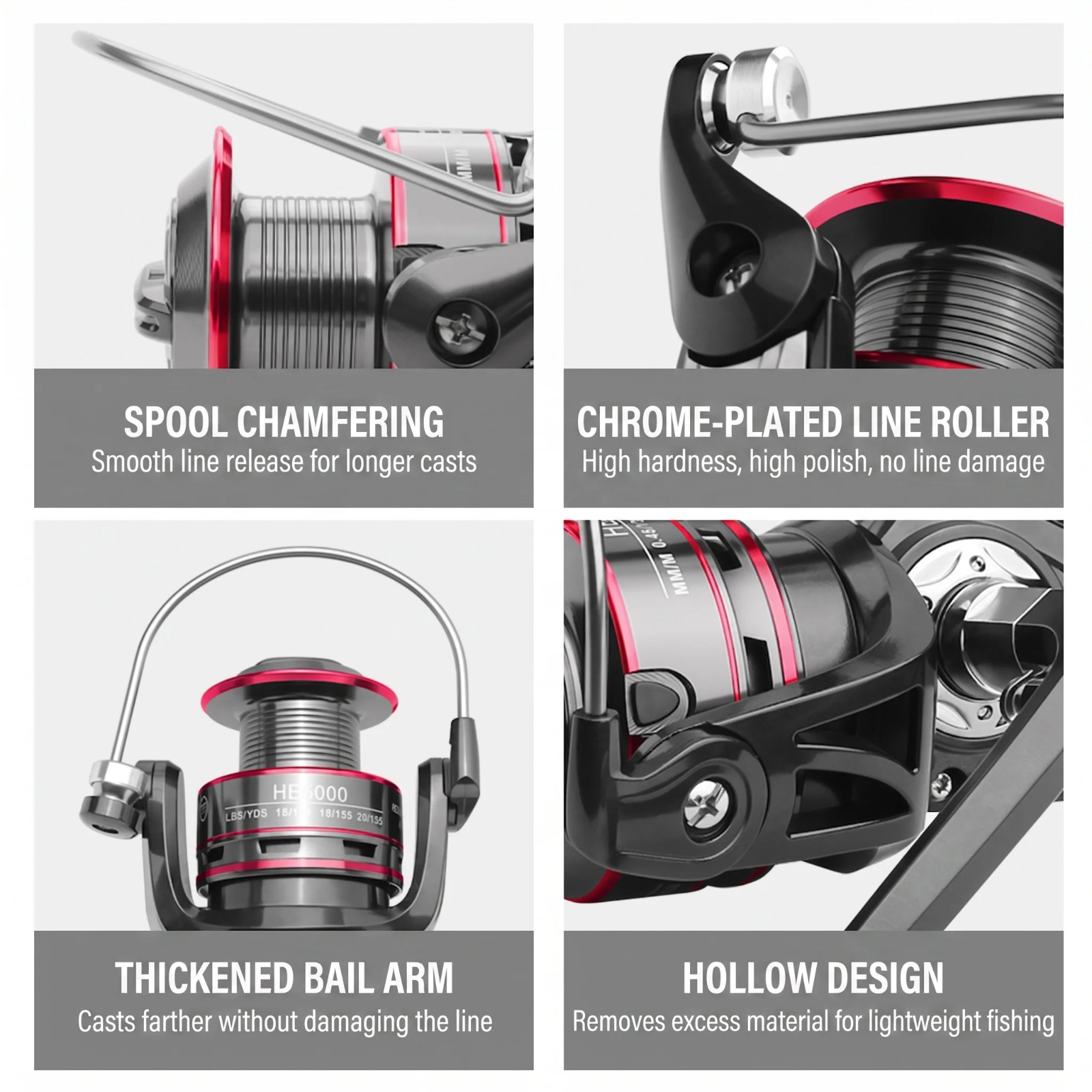 Goture スピニングフィッシングリール 500 メタルス - Trolling Reel のレビューと価格