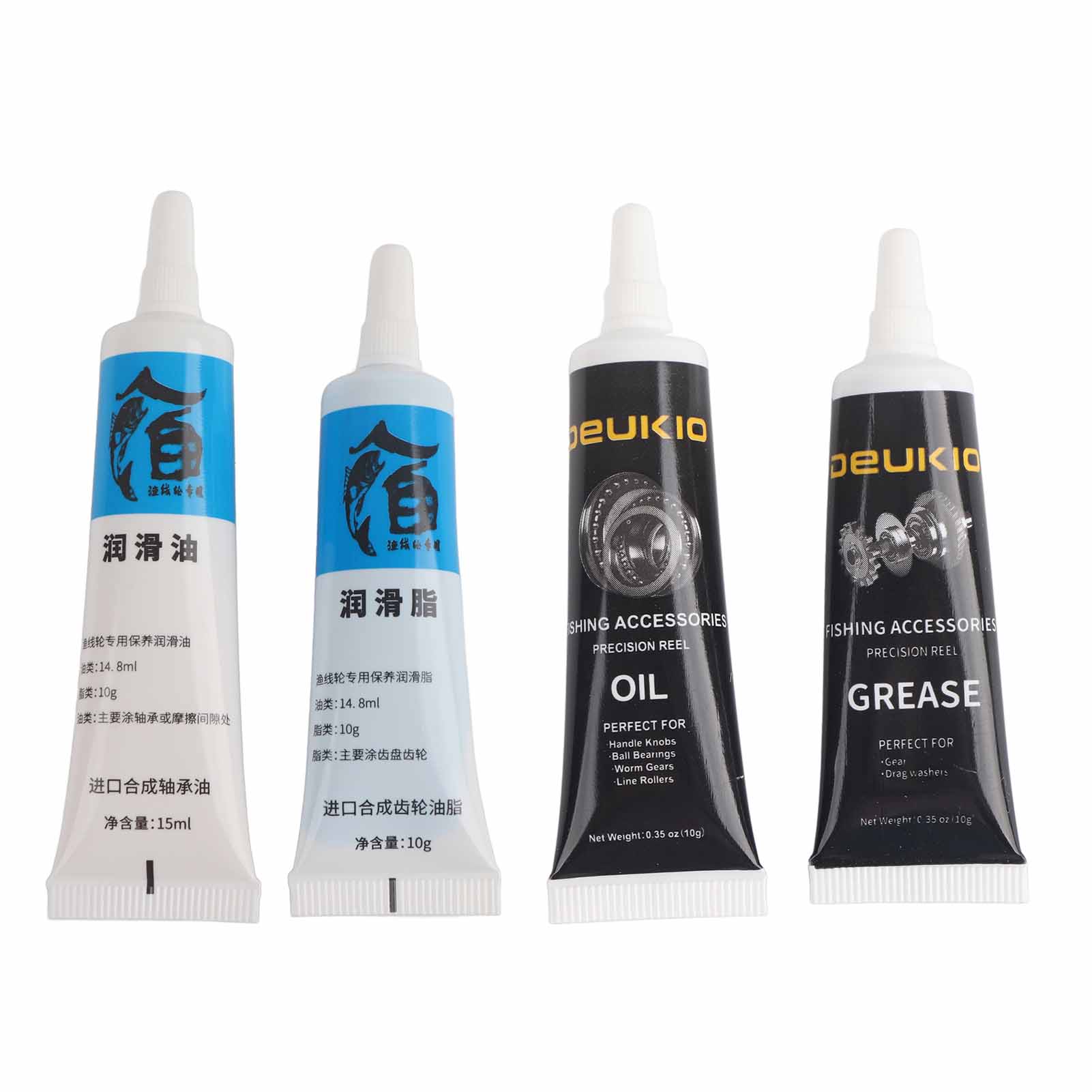 新しい 2 個釣りリールオイルとグリース潤滑剤 Baitca - Reel Grease のレビューと価格
