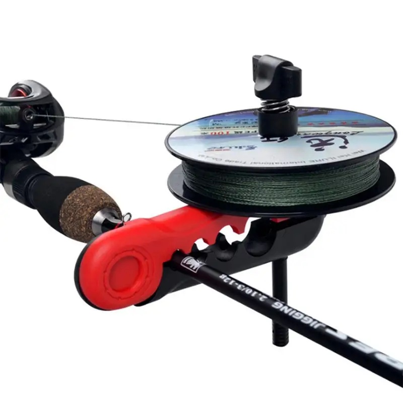 携帯用釣り糸巻き取り器、スプール、ロッドホルダー、糸巻き機、 - Spincast Reel のレビューと価格