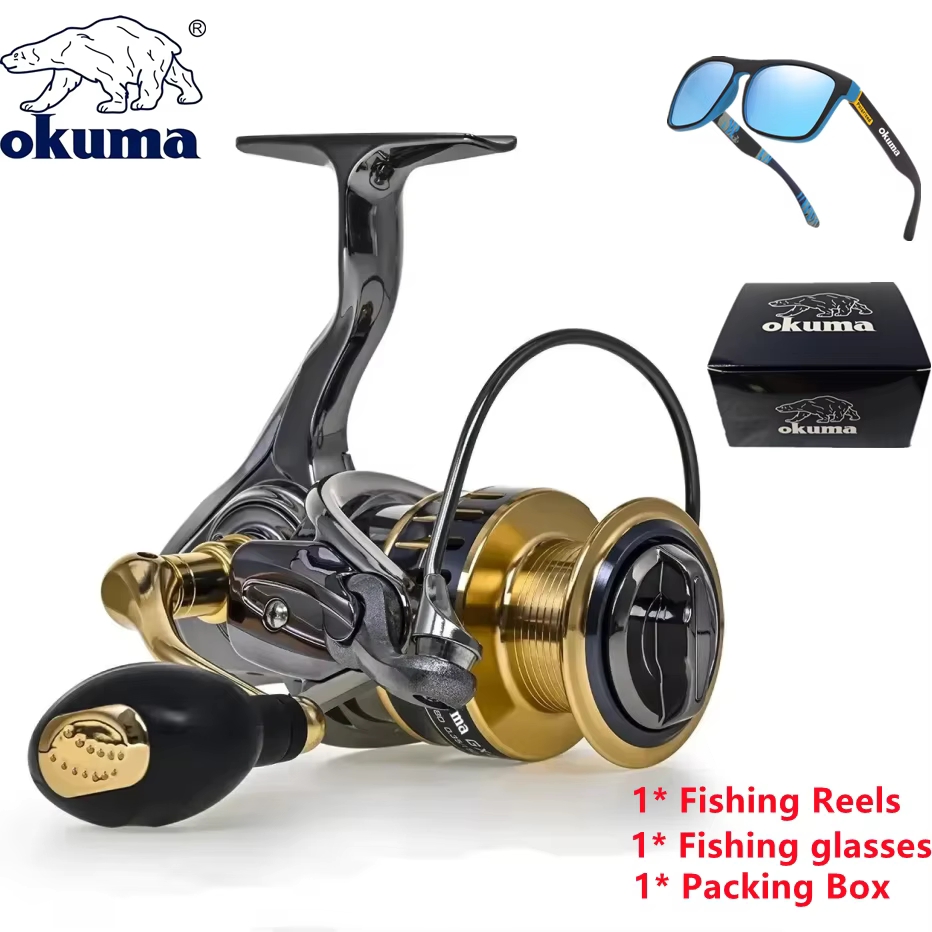 オクマオリジナルオールメタルフィッシングリール 13+1BB - Trolling Reel のレビューと価格