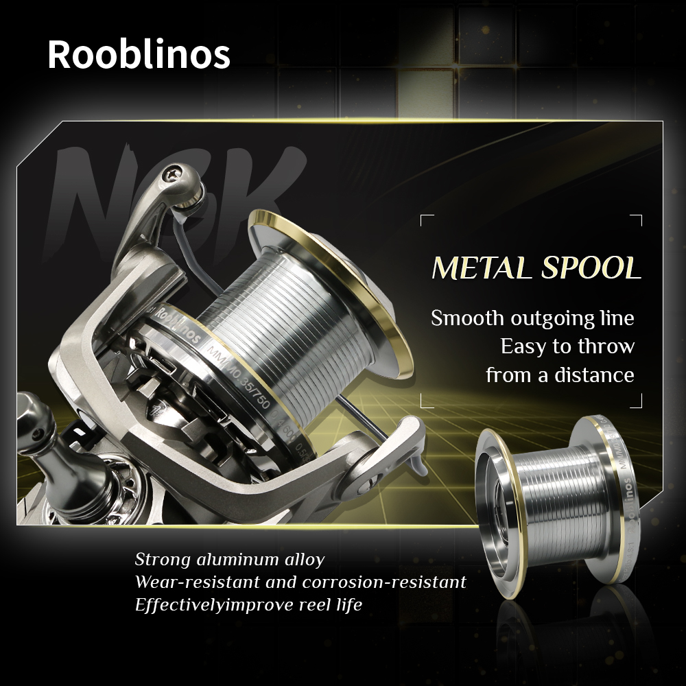 Ngk-ステンレス鋼ベアリングスピニングフィッシングリール、 - Trolling Reel のレビューと価格