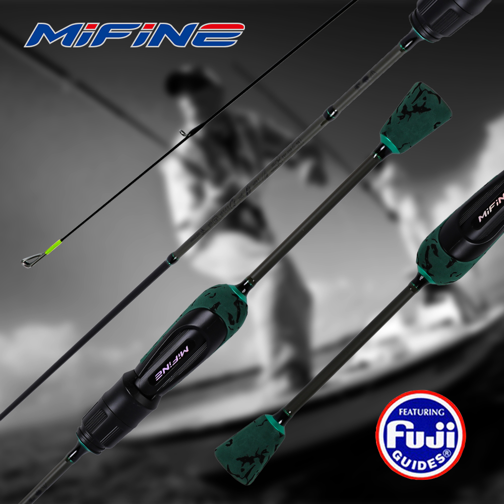 Mifine-スピニングフィッシングロッド,カーボンファイバ - Trolling Reel のレビューと価格