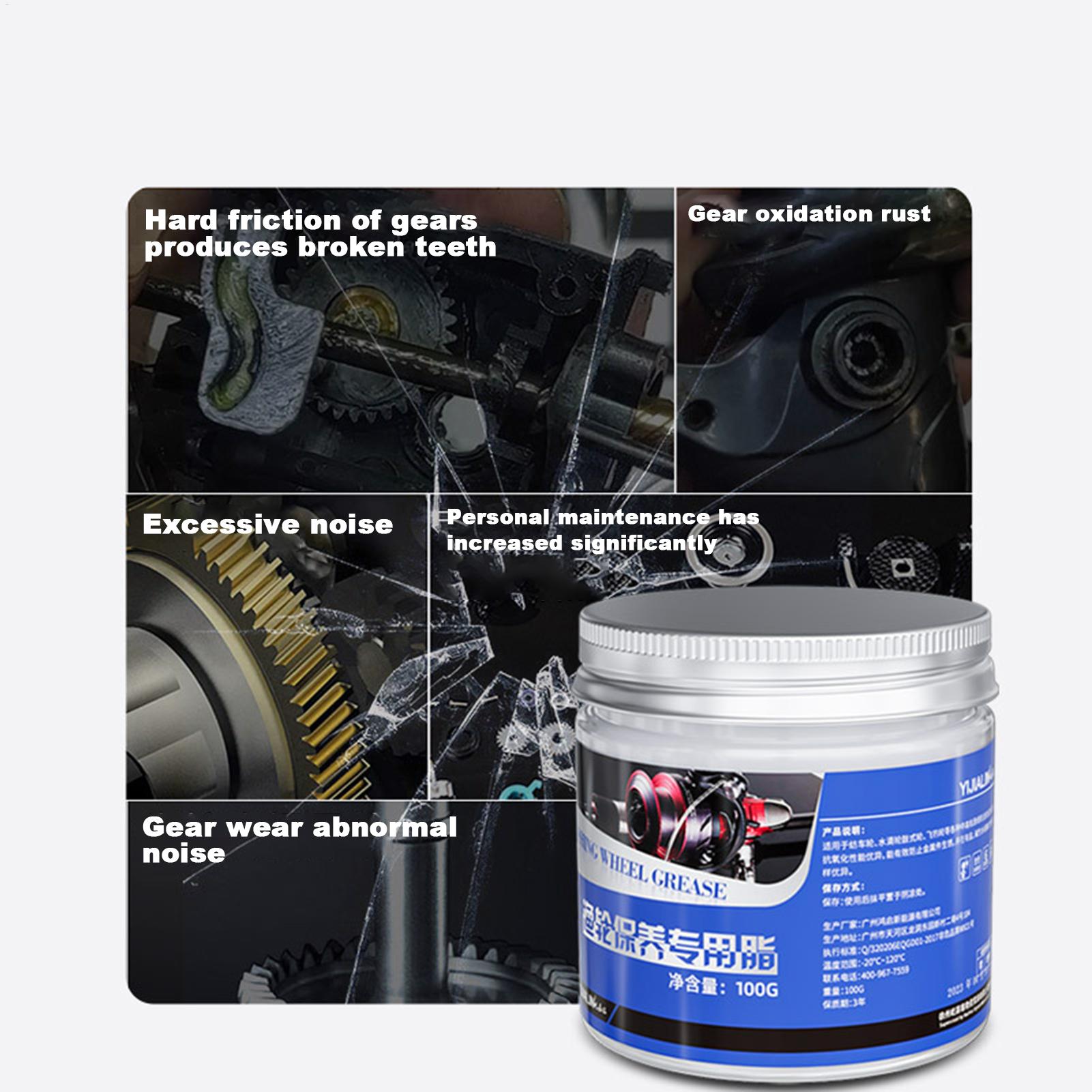 100g 釣り用リールメンテナンスオイルとグリース ベアリン - Reel Repair Kit のレビューと価格
